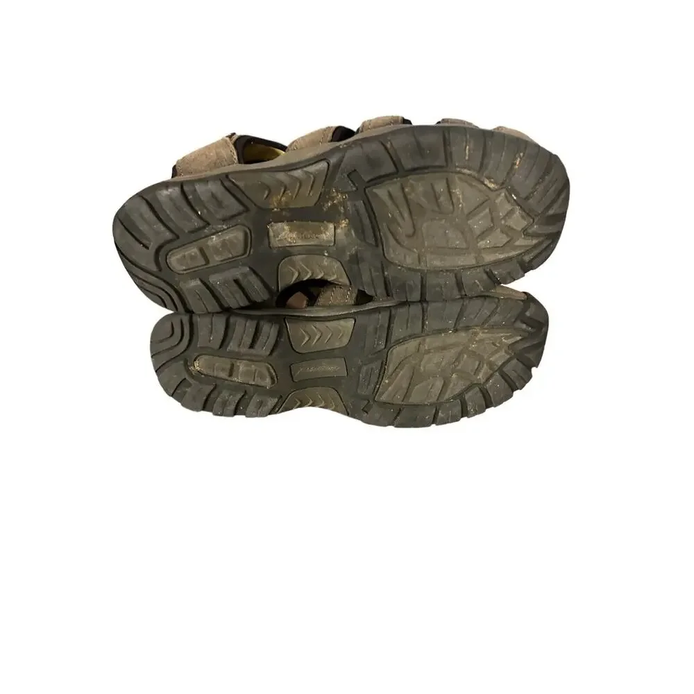 Eddie Bauer Brown‎ Men’s Shoes 13 M Sandal. Breathable. Outdoors Bungee Lace